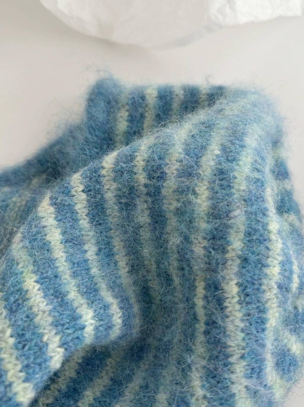TRIA SELECT | KNITTED STRIPE EAR PROTECTION CAP【ID:TN00089】