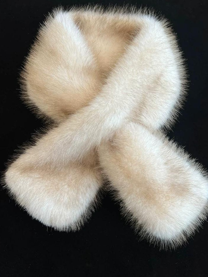 TRIA SELECT | TRENDY PLUSH SCARF WITH PATTERNS【ID:TN00078】
