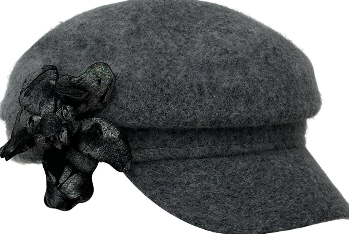 THELIGHT | THREE-DIMENSIONAL WOOL TWEED BERET【ID:TN00106】