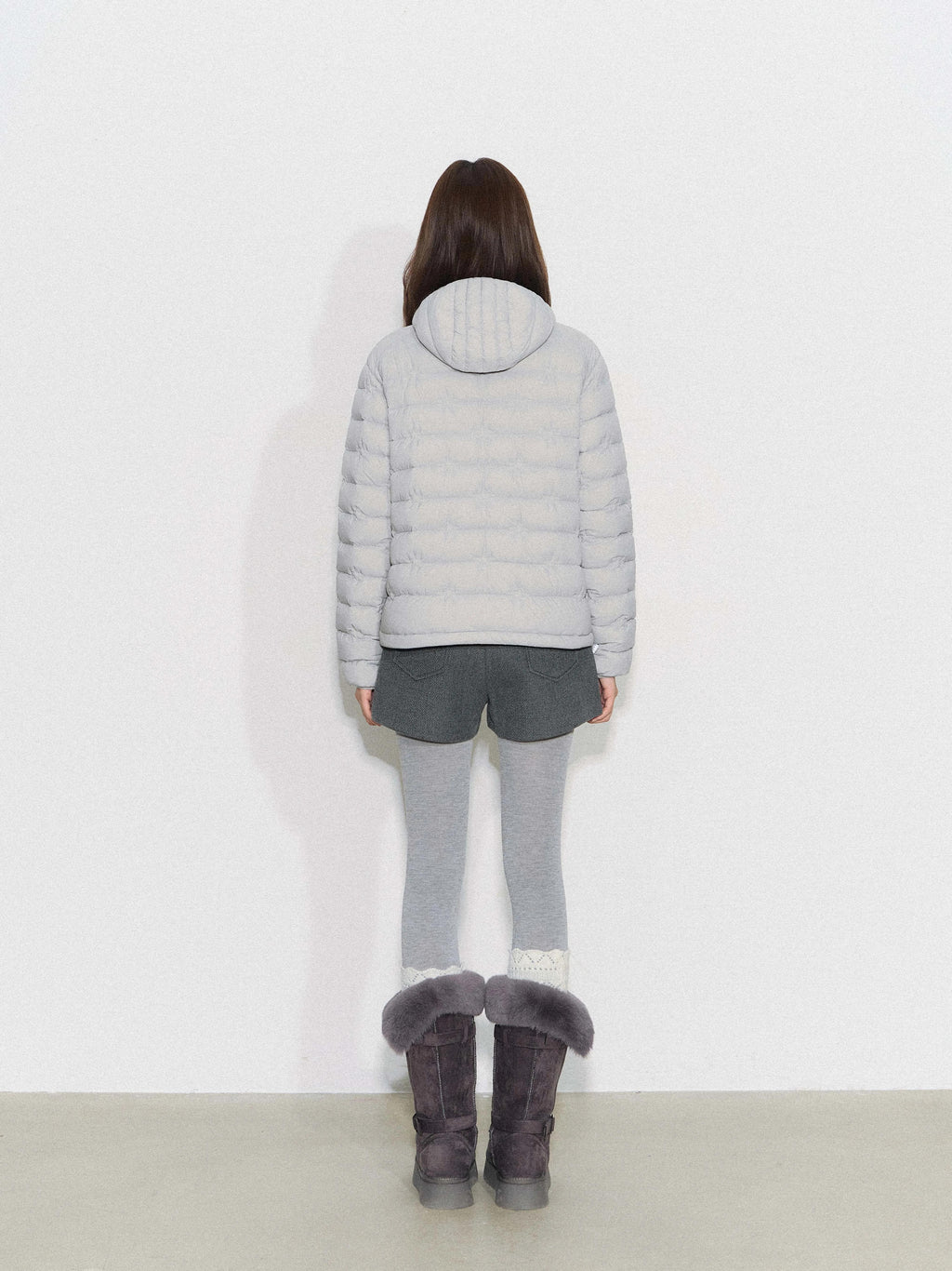 THELIGHT | LIGHTWEIGHT QUILTED HOODED JACKET【ID:TN00092】
