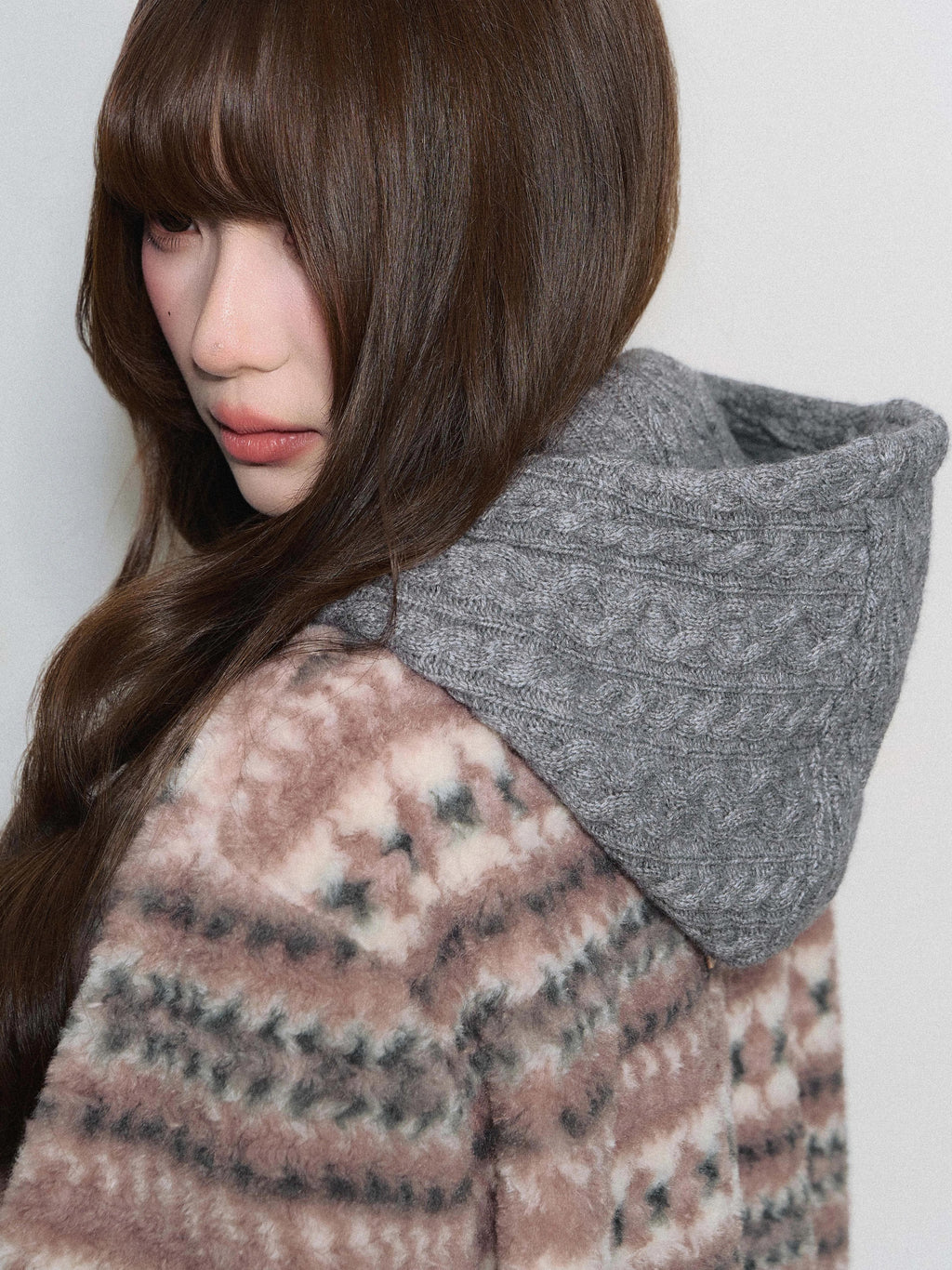 THELIGHT | RETRO CASUAL KNIT JACKET【ID:TN00091】