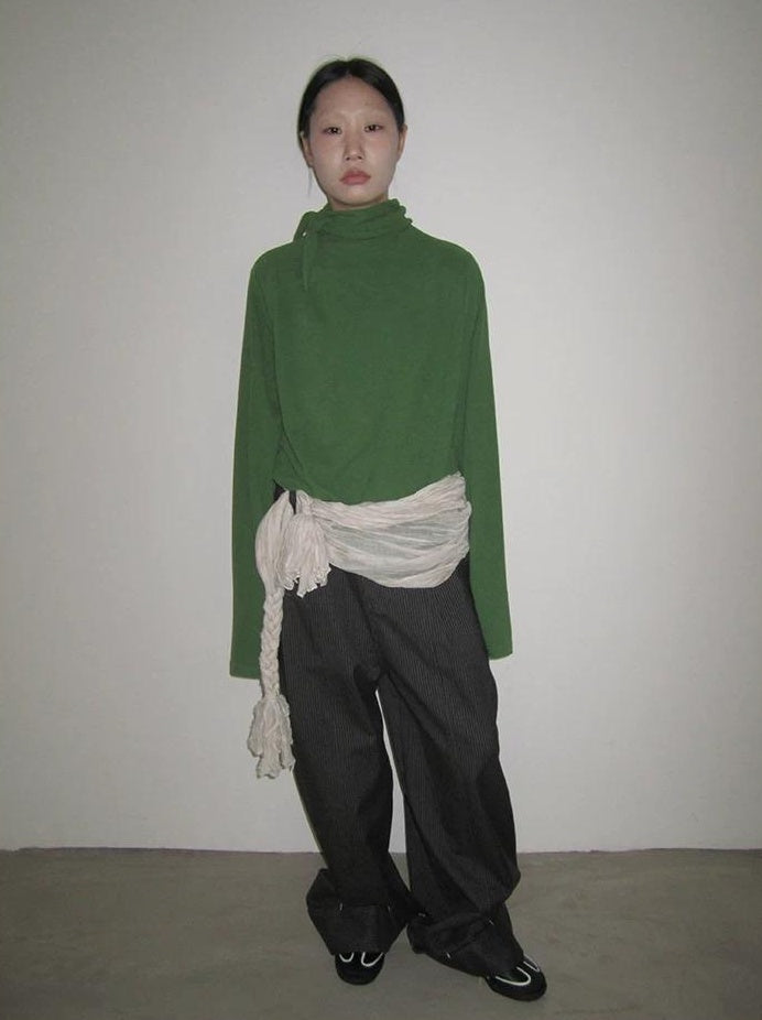 3months | HIGH NECK LOOSE T-SHIRT【ID:TN00059】