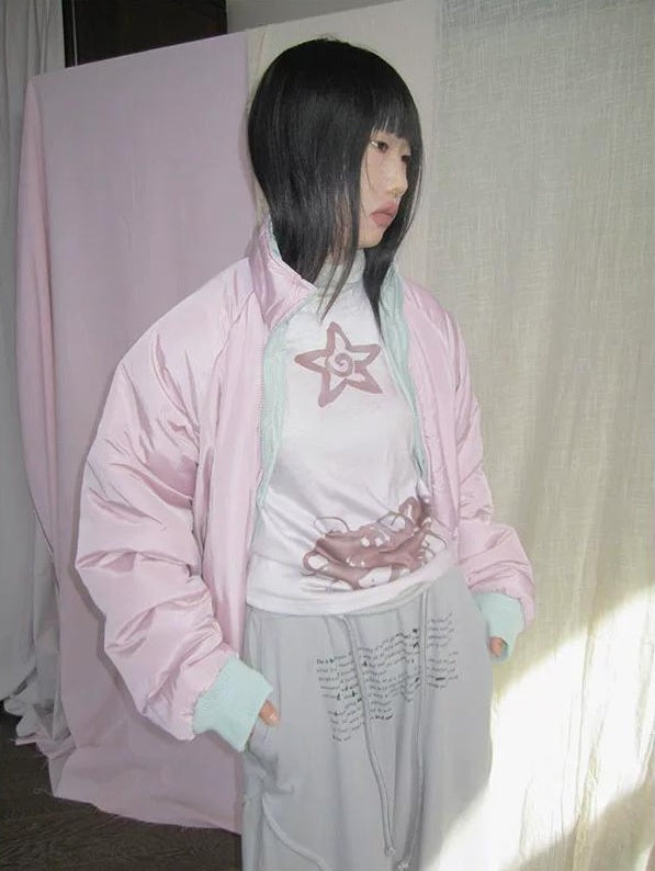 3months | REVERSIBLE COTTON JACKET【ID:TN00045】