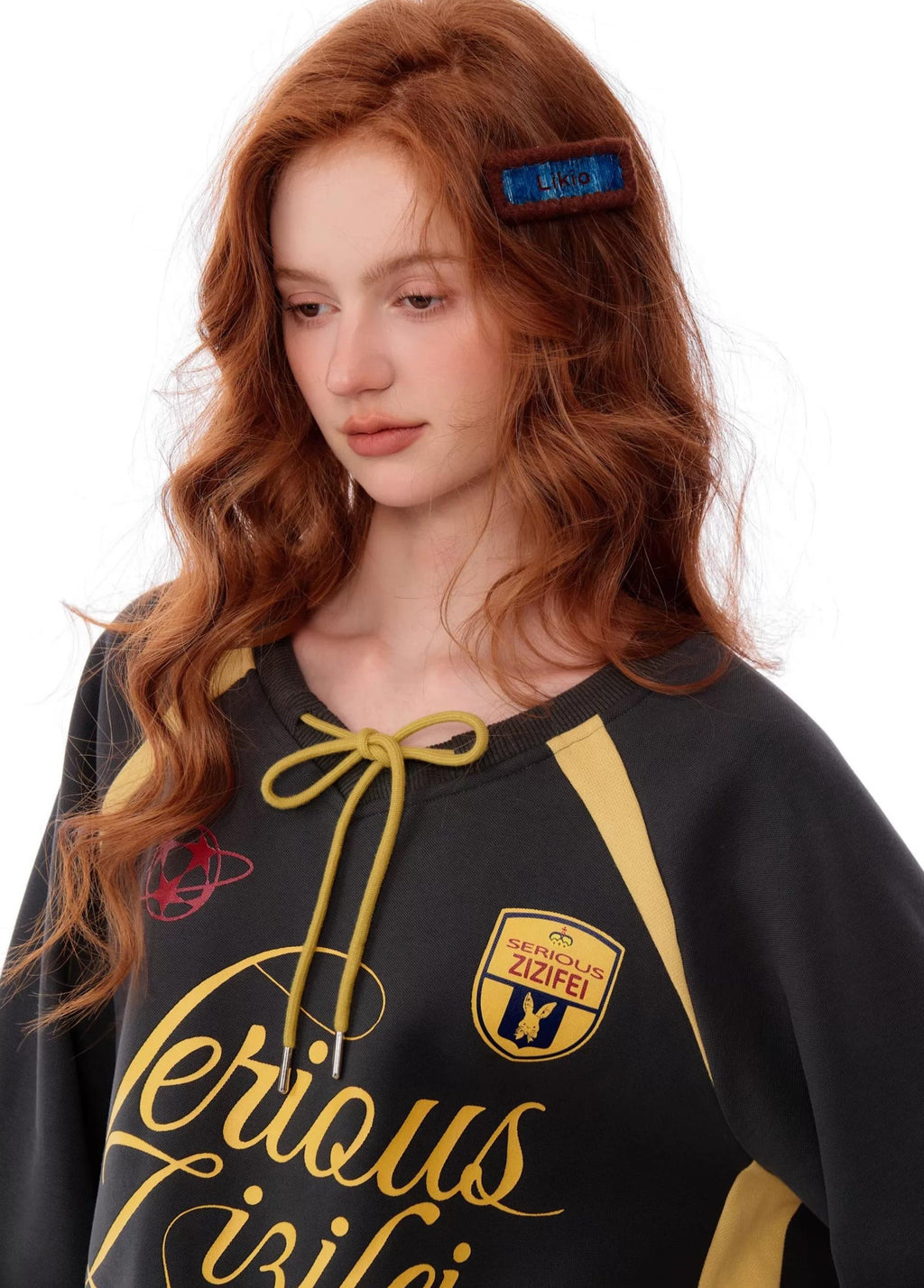 ziziFei | RETRO COLOR-BLOCK SWEATSHIRT【ID:TN00072】