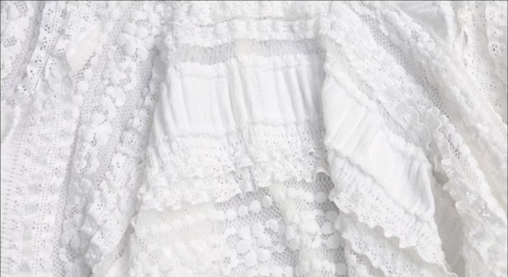 Girlyhalo |  LACE IRREGULAR HEM DRESS【ID:TN00009】
