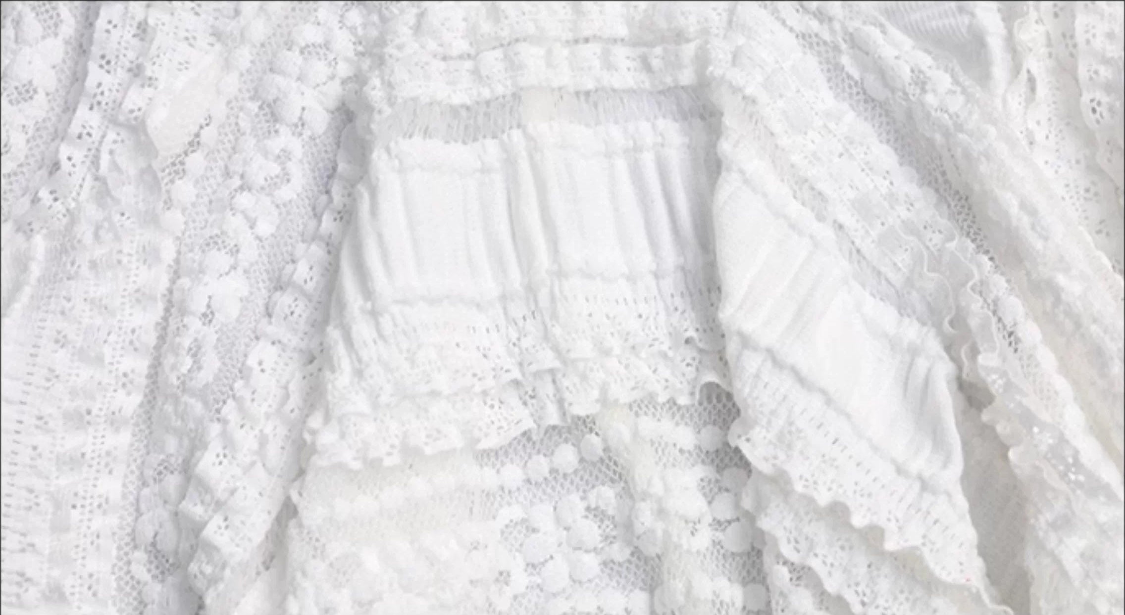 Girlyhalo |  LACE IRREGULAR HEM DRESS【ID:TN00009】
