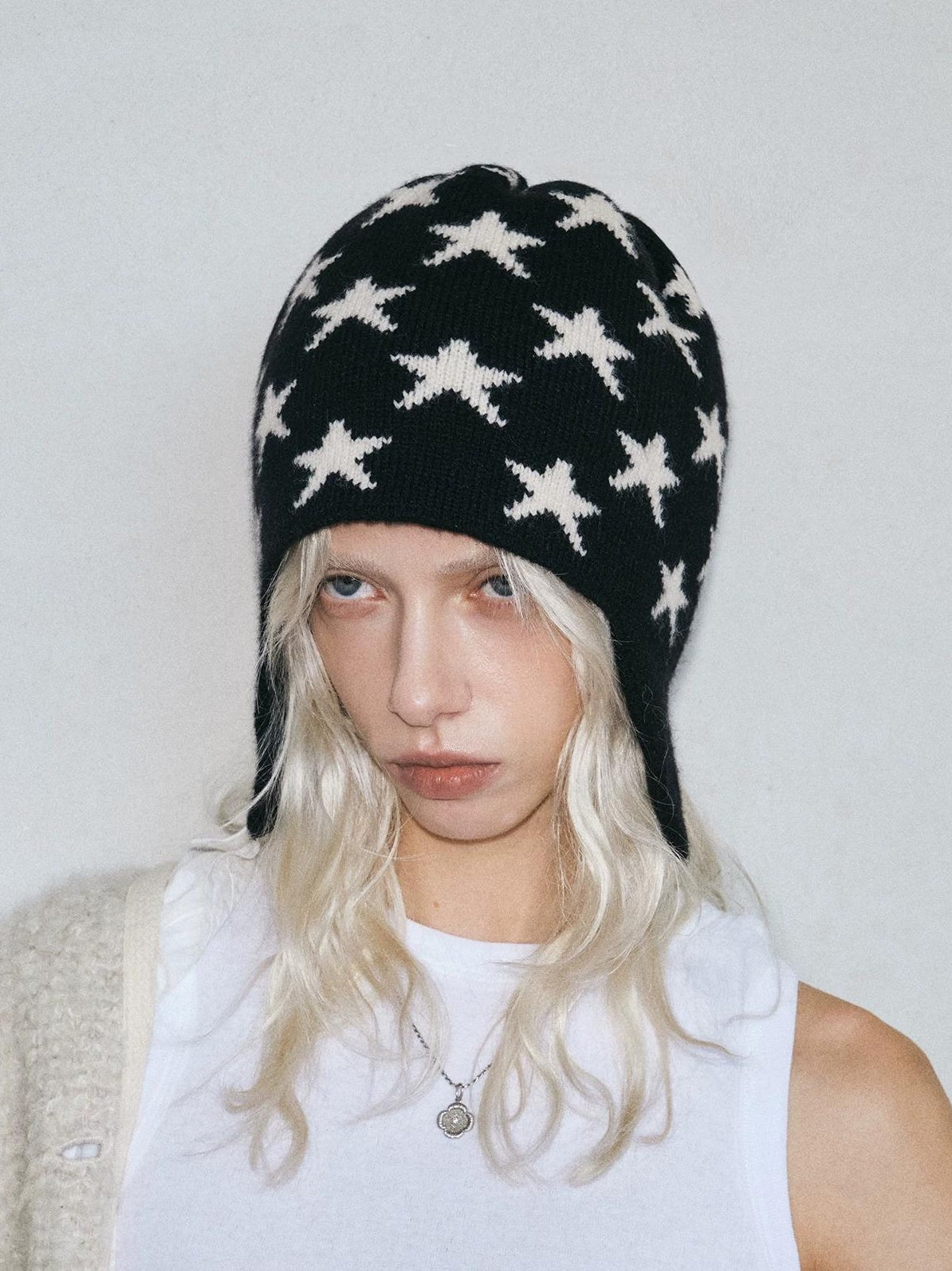 TRIA SELECT | RETRO KNIT EAR PROTECTION CAP【ID:TN00075】