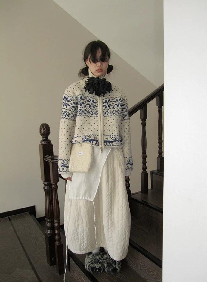 3months |  HIGH WAIST COTTON A-LINE SKIRT【ID:TN00017】