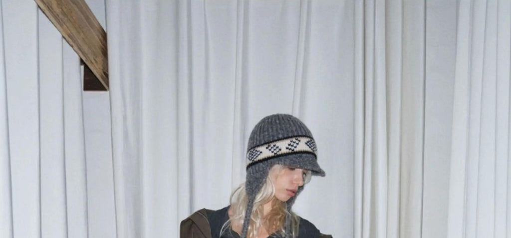 TRIA SELECT | WINTER FAIR ISLE WOOL CAP【ID:TN00073】