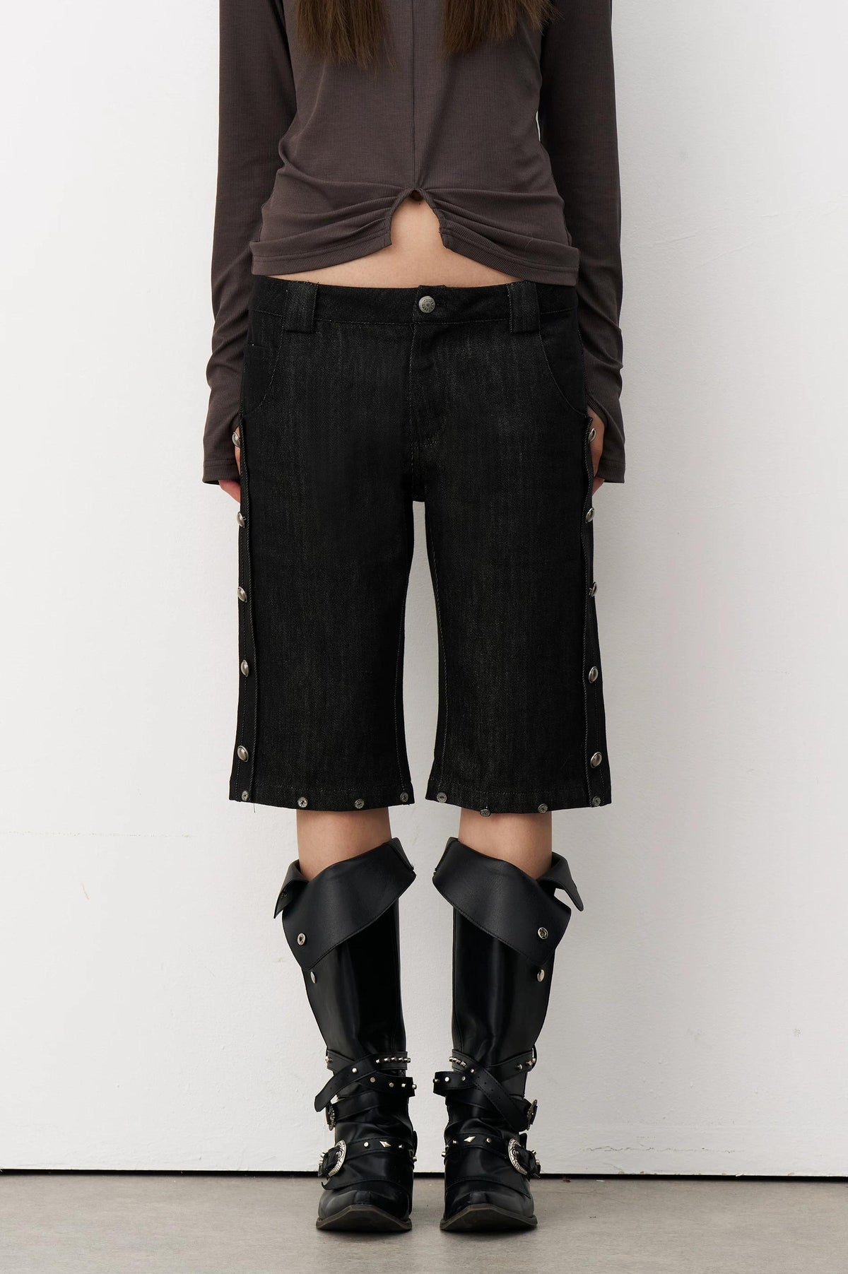 THELIGHT | LYCRA TENCEL PLUSH SHORTS【ID:TN00099】
