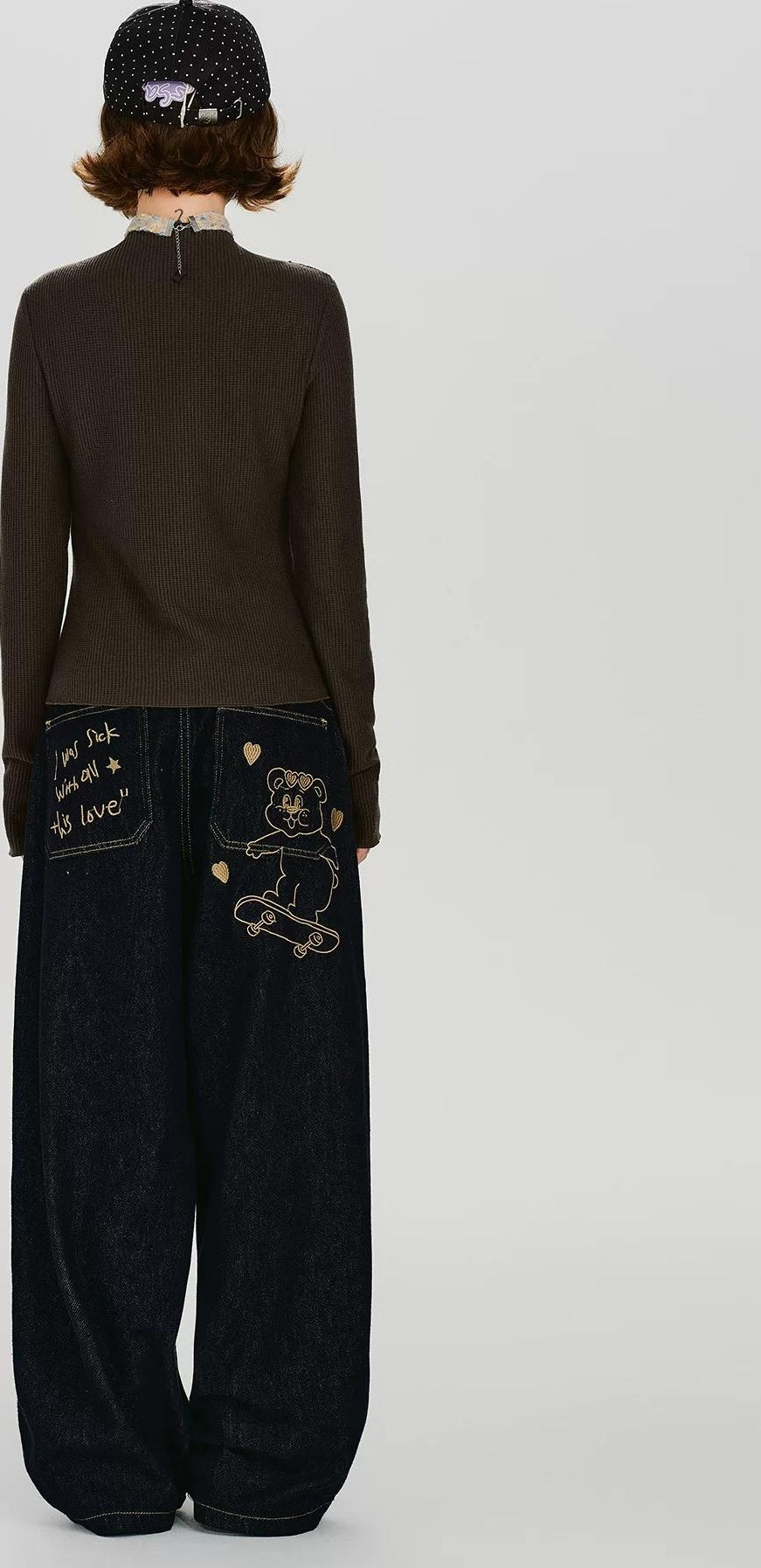 Girlyhalo |  RETRO SPICE GIRLS LONG SLEEVE TOP【ID:TN00013】