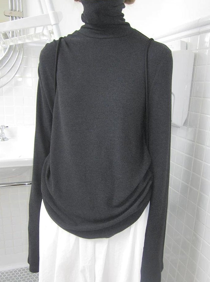 3months | CASUAL FLEECE HIGH NECK SWEATER【ID:TN00062】