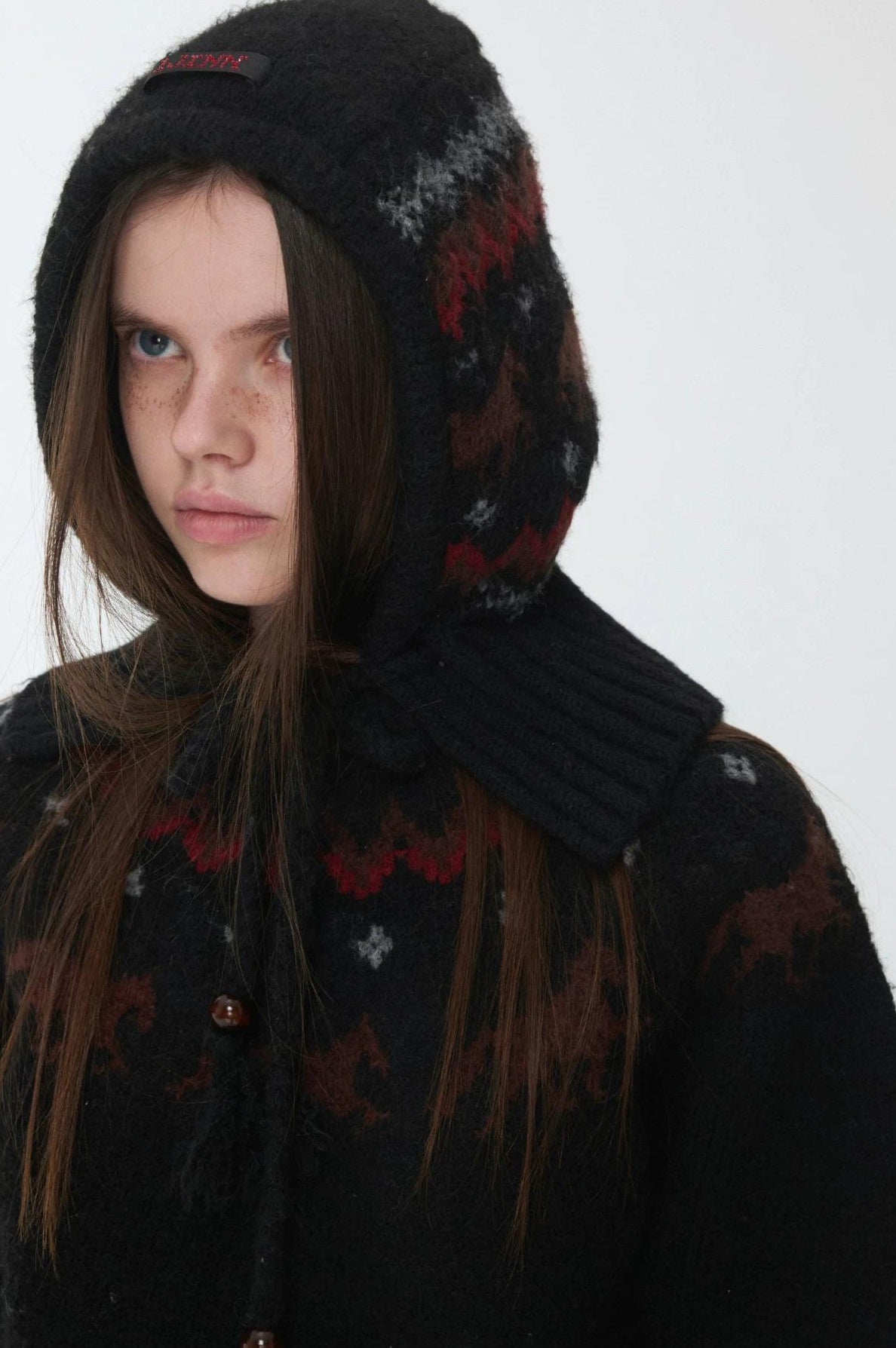 1JINN STUDIO | PLUNGING NECK KNIT SWEATER【ID:TN00068】