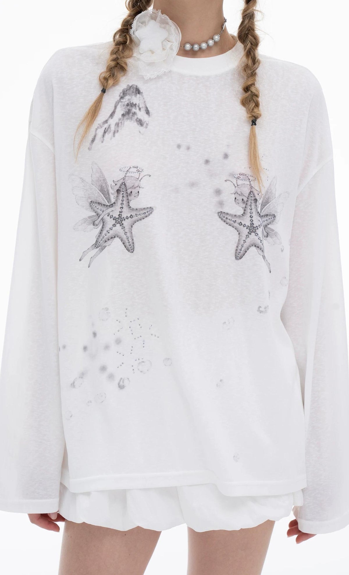 THELIGHT | SUNSCREEN LONG-SLEEVE T-SHIRT【ID:TN00111】