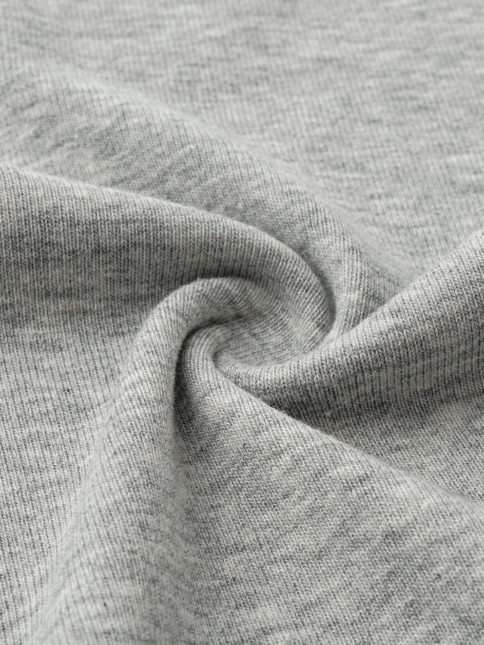 Light Heather Gray Ruffle Hem Slimming Layered Women'S Cotton Leggings