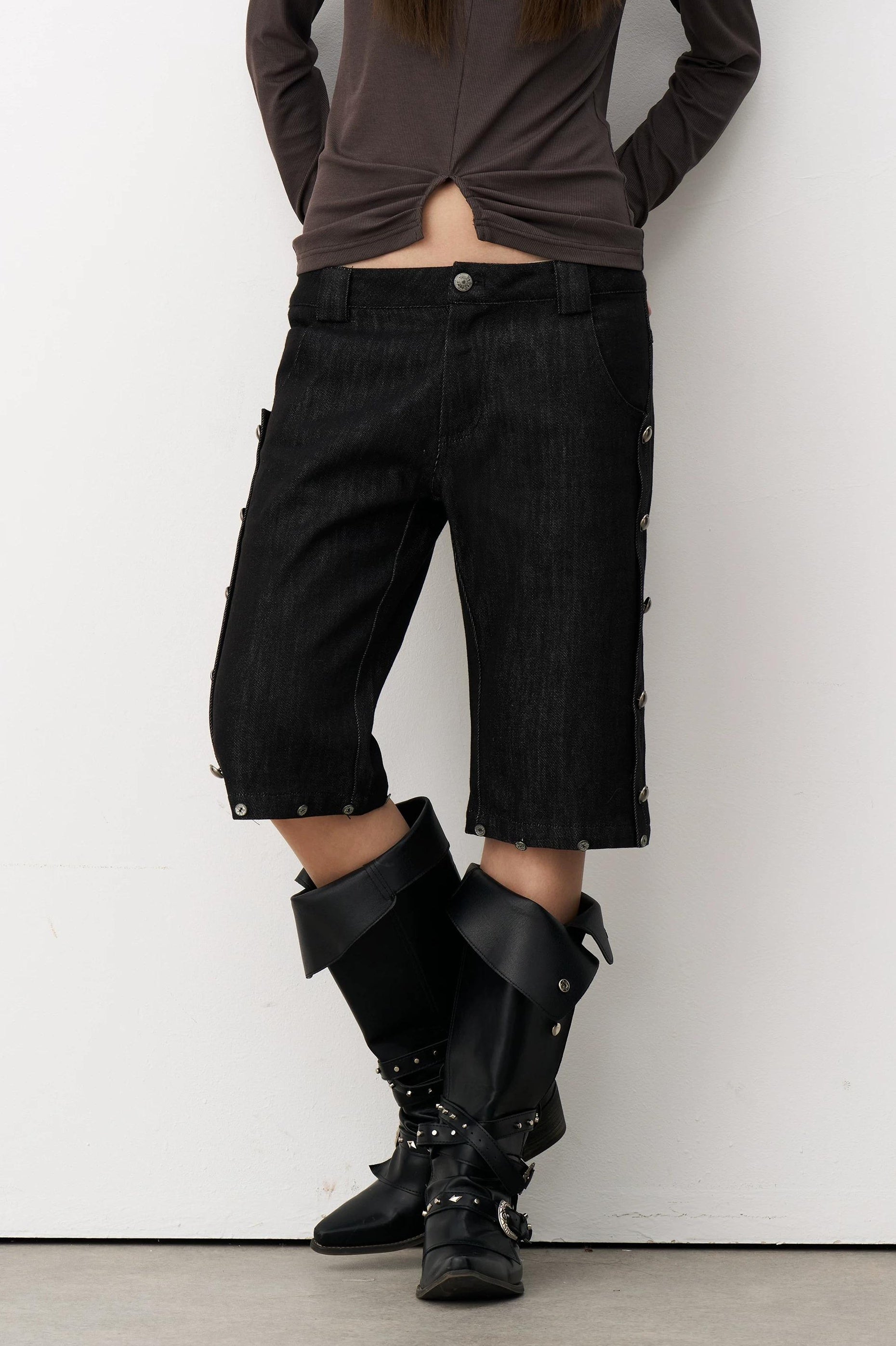 THELIGHT | LYCRA TENCEL PLUSH SHORTS【ID:TN00099】