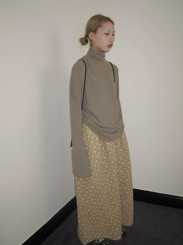 3months | CASUAL FLEECE HIGH NECK SWEATER【ID:TN00062】