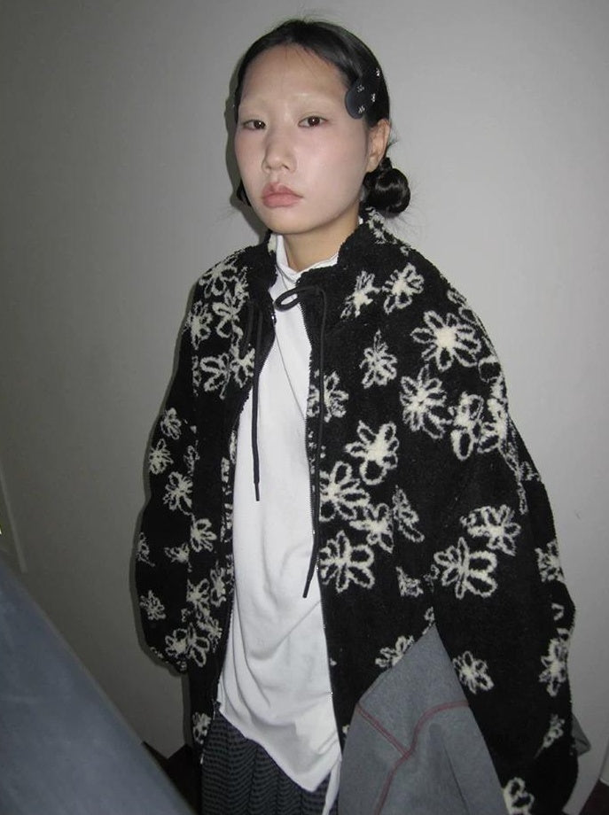 3months | RETRO PLUSH JACKET【ID:TN00050】