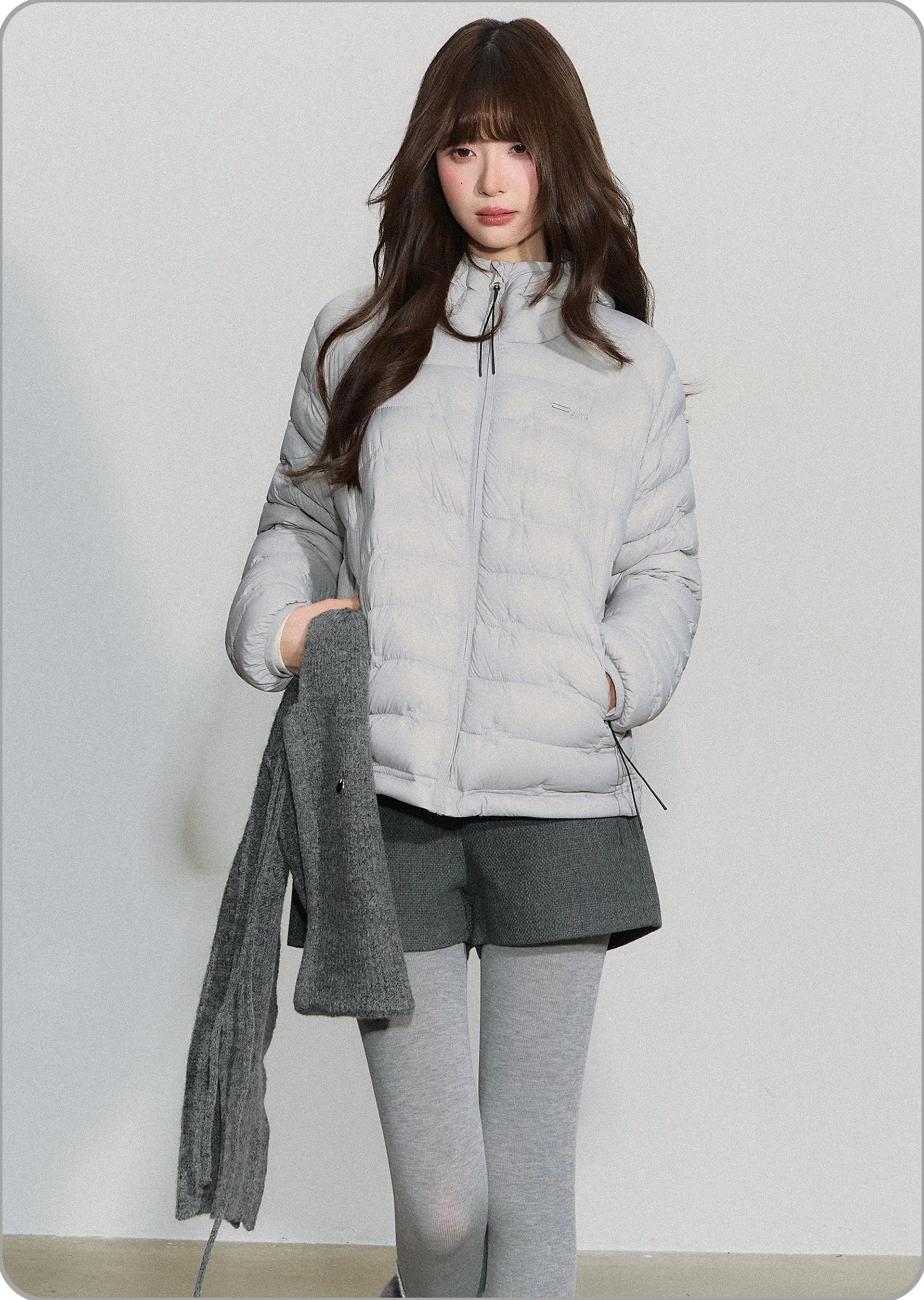 THELIGHT | LIGHTWEIGHT QUILTED HOODED JACKET【ID:TN00092】