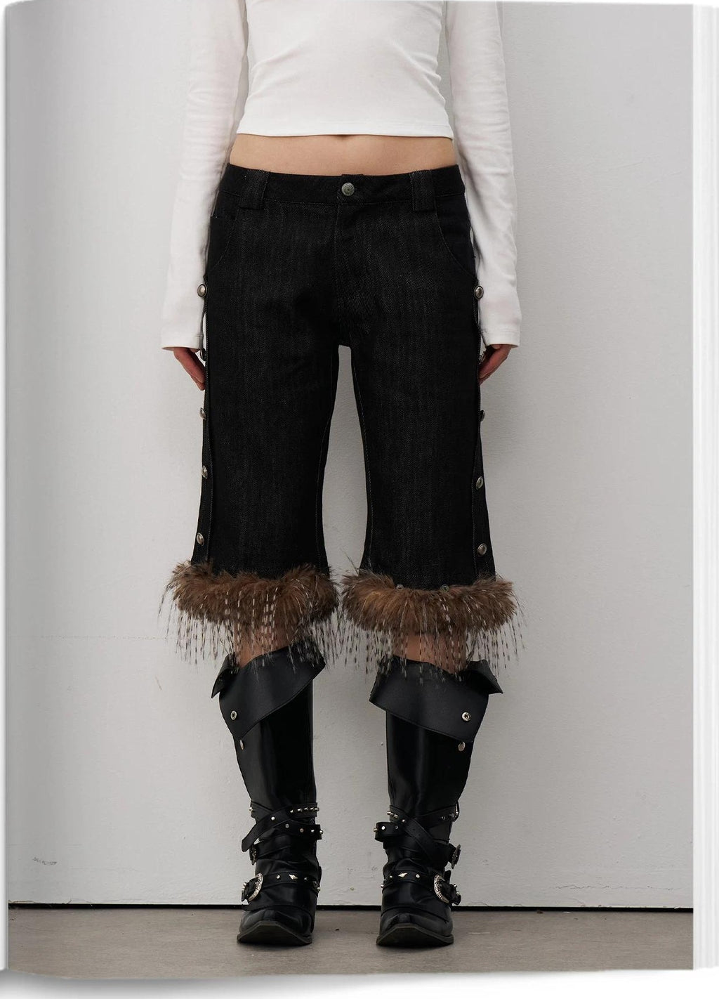THELIGHT | LYCRA TENCEL PLUSH SHORTS【ID:TN00099】