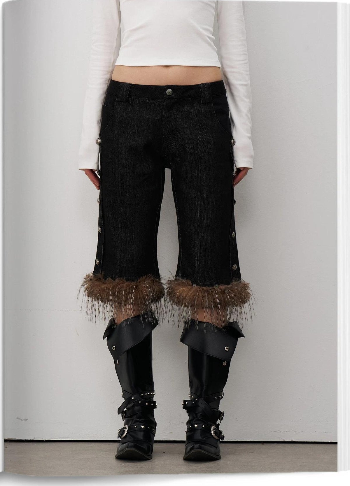 THELIGHT | LYCRA TENCEL PLUSH SHORTS【ID:TN00099】