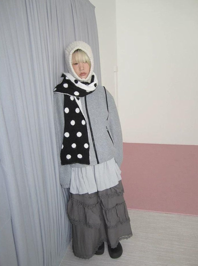 3months | NICHE DRAWSTRING PEPLUM JACKET【ID:TN00066】