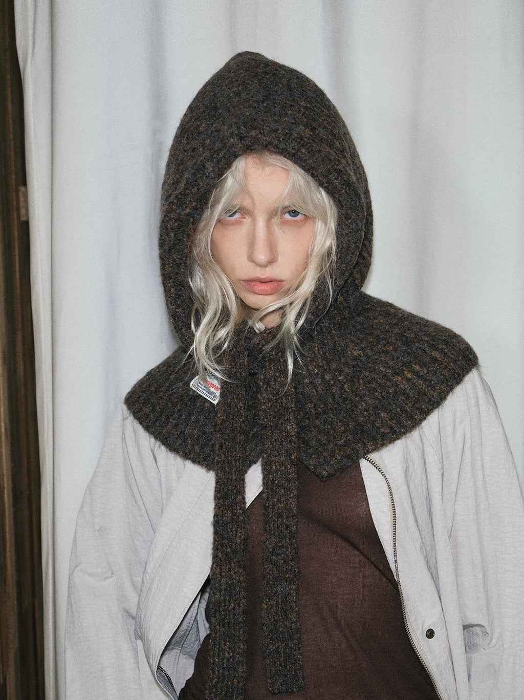 TRIA SELECT | WINTER KNIT BALACLAVA HAT【ID:TN00074】
