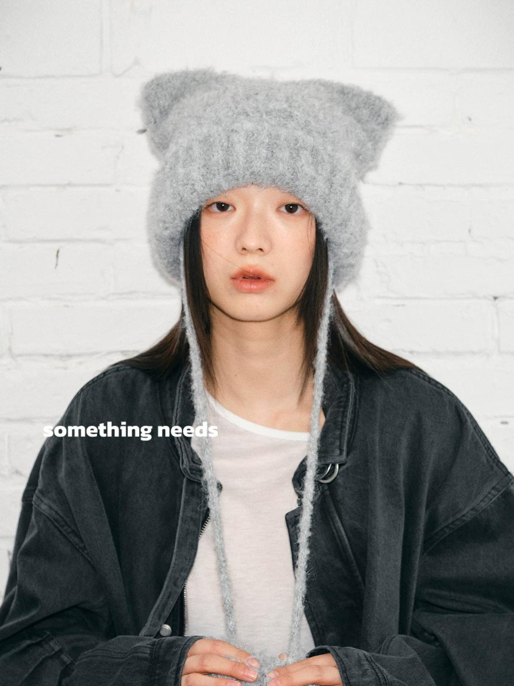 TRIA SELECT | WINTER KITTEN EARS KNIT HAT【ID:TN00084】