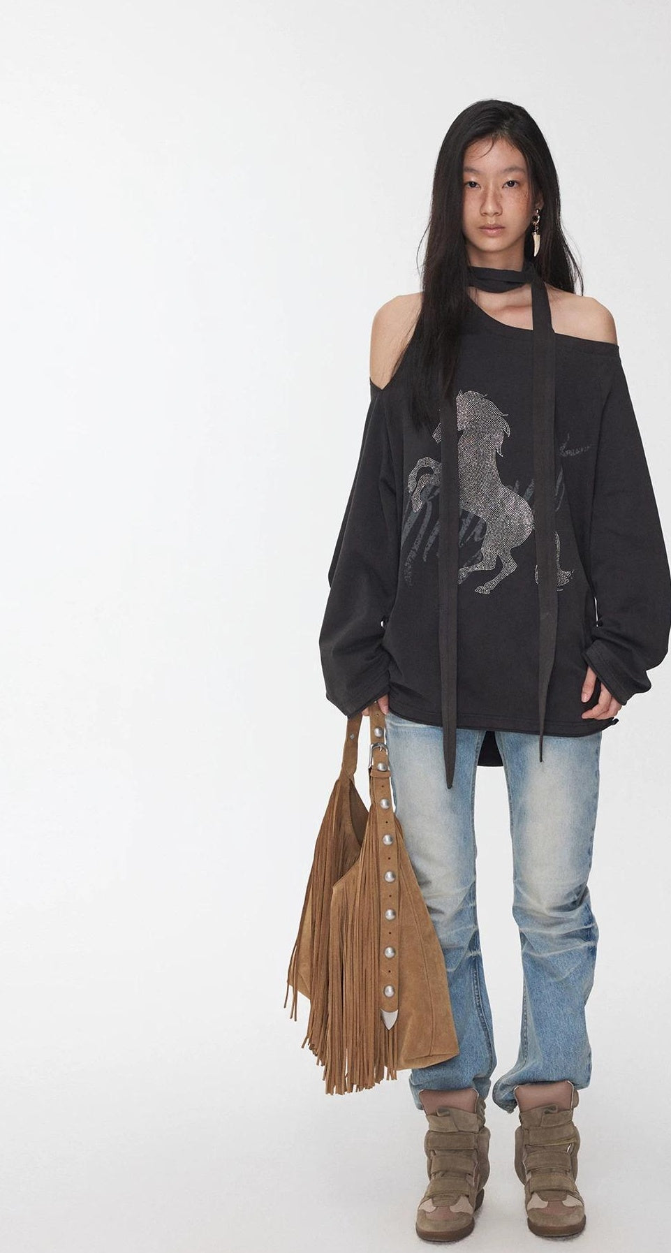 1JINN STUDIO | VINTAGE WHISKERS LOW-WAIST JEANS【ID:TN00070】