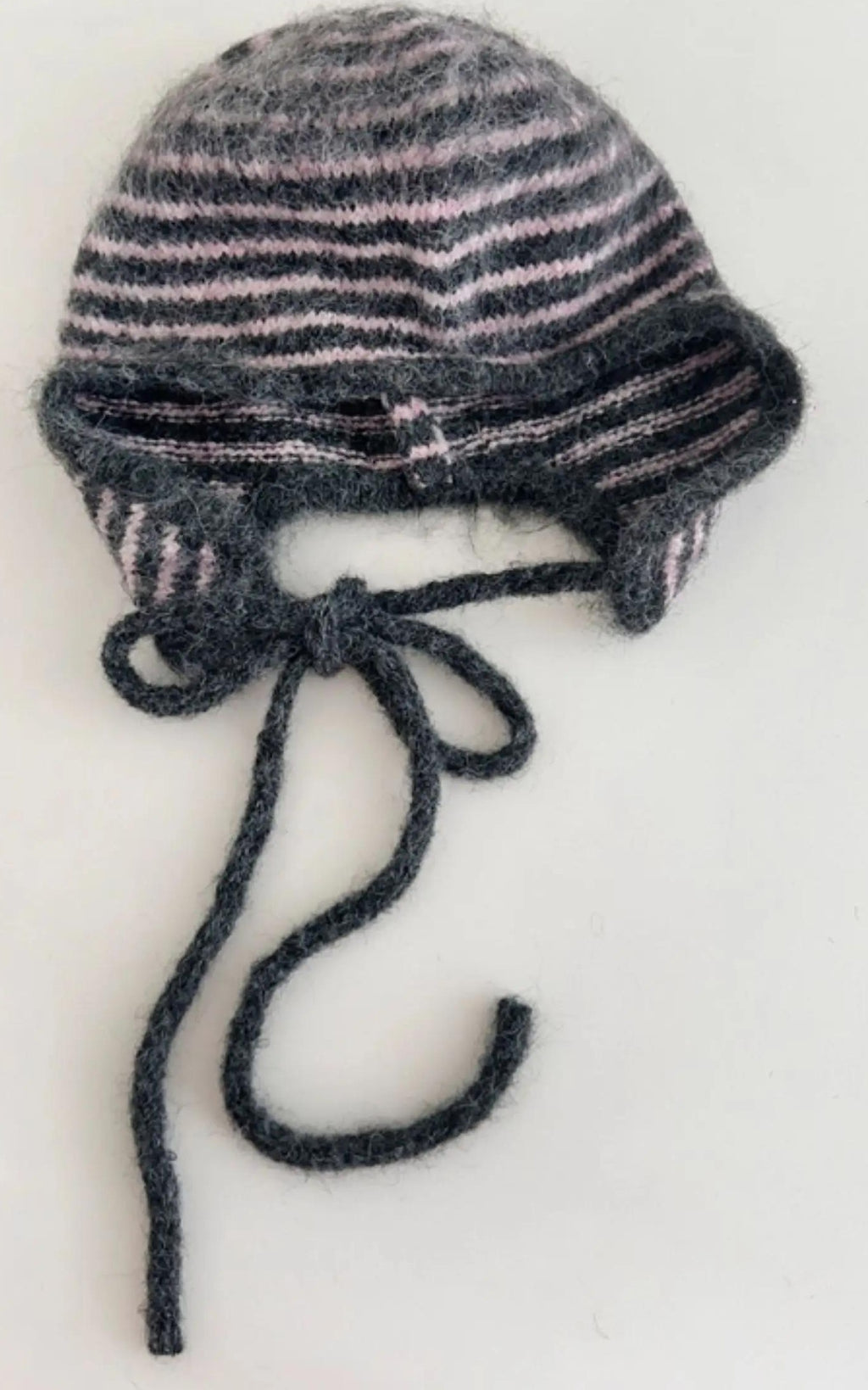 TRIA SELECT | KNITTED STRIPE EAR PROTECTION CAP【ID:TN00089】