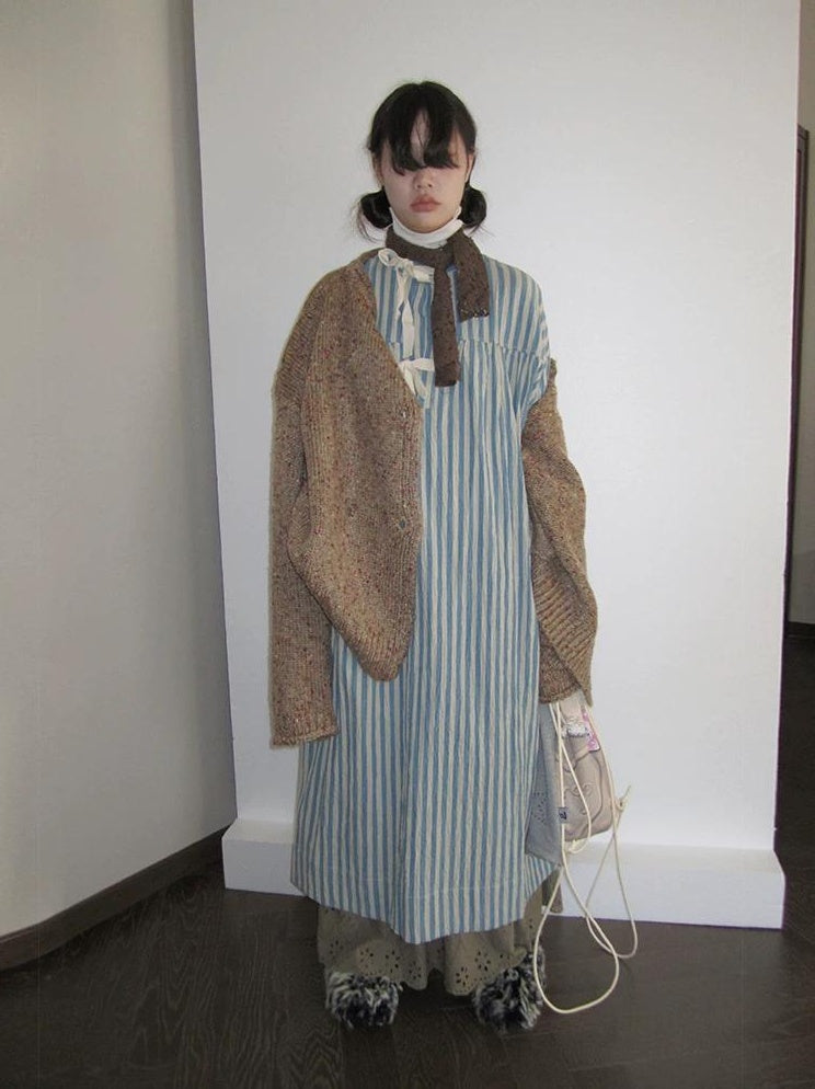 3months | VINTAGE KNIT CARDIGAN JACKET【ID:TN00033】