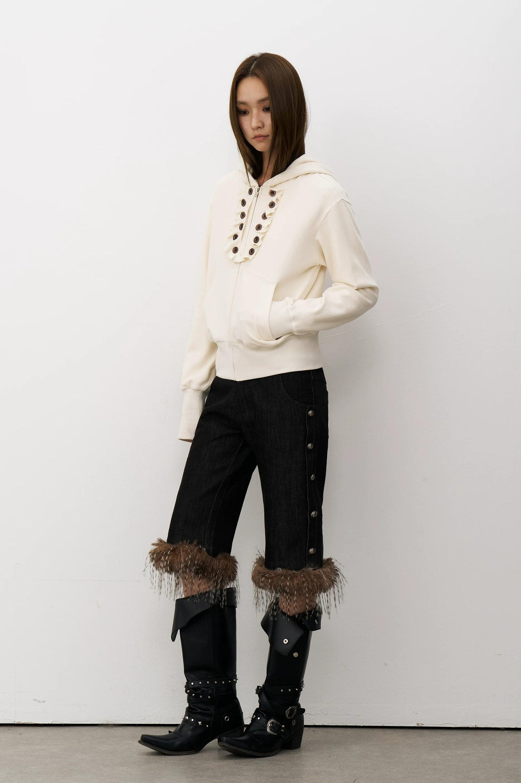 THELIGHT | LYCRA TENCEL PLUSH SHORTS【ID:TN00099】