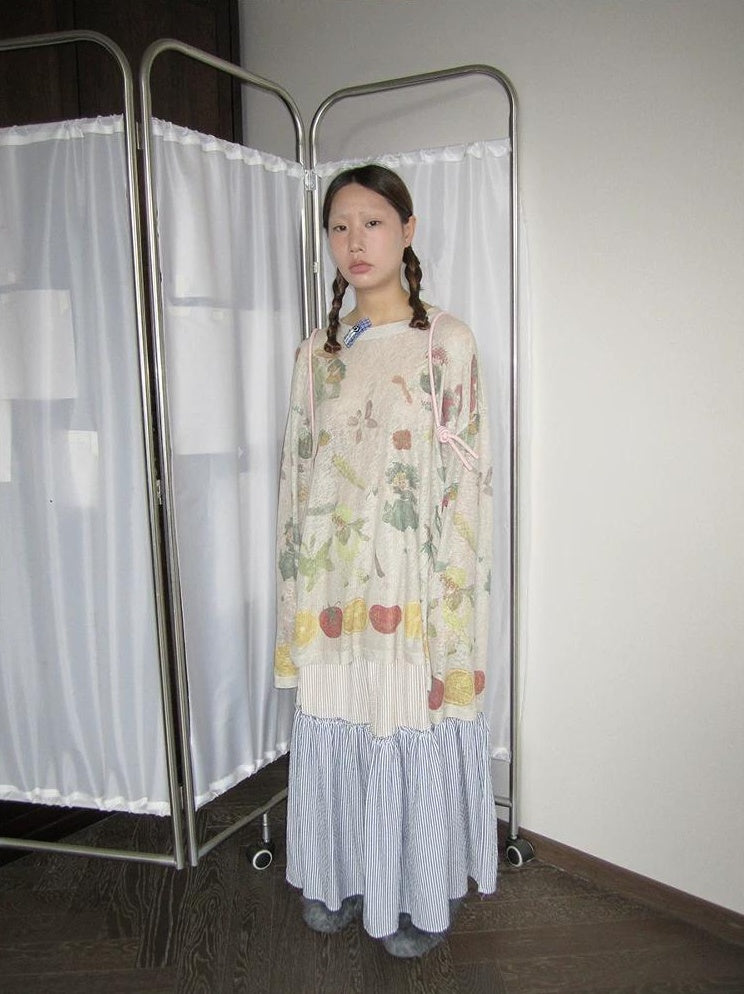 3months | KOREAN KNIT LONG SLEEVE TOP【ID:TN00046】