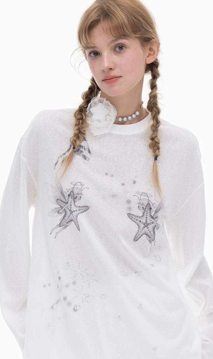 THELIGHT | SUNSCREEN LONG-SLEEVE T-SHIRT【ID:TN00111】