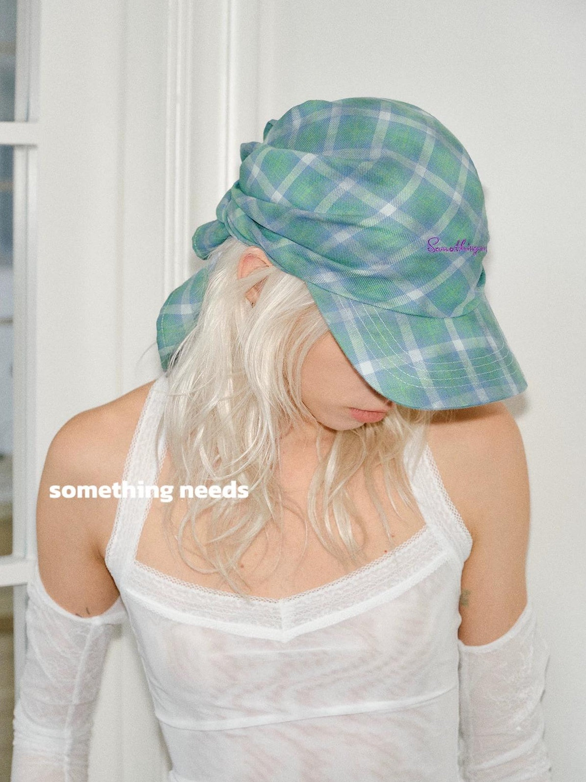 TRIA SELECT | RETRO PLAID BASEBALL CAP【ID:TN00077】