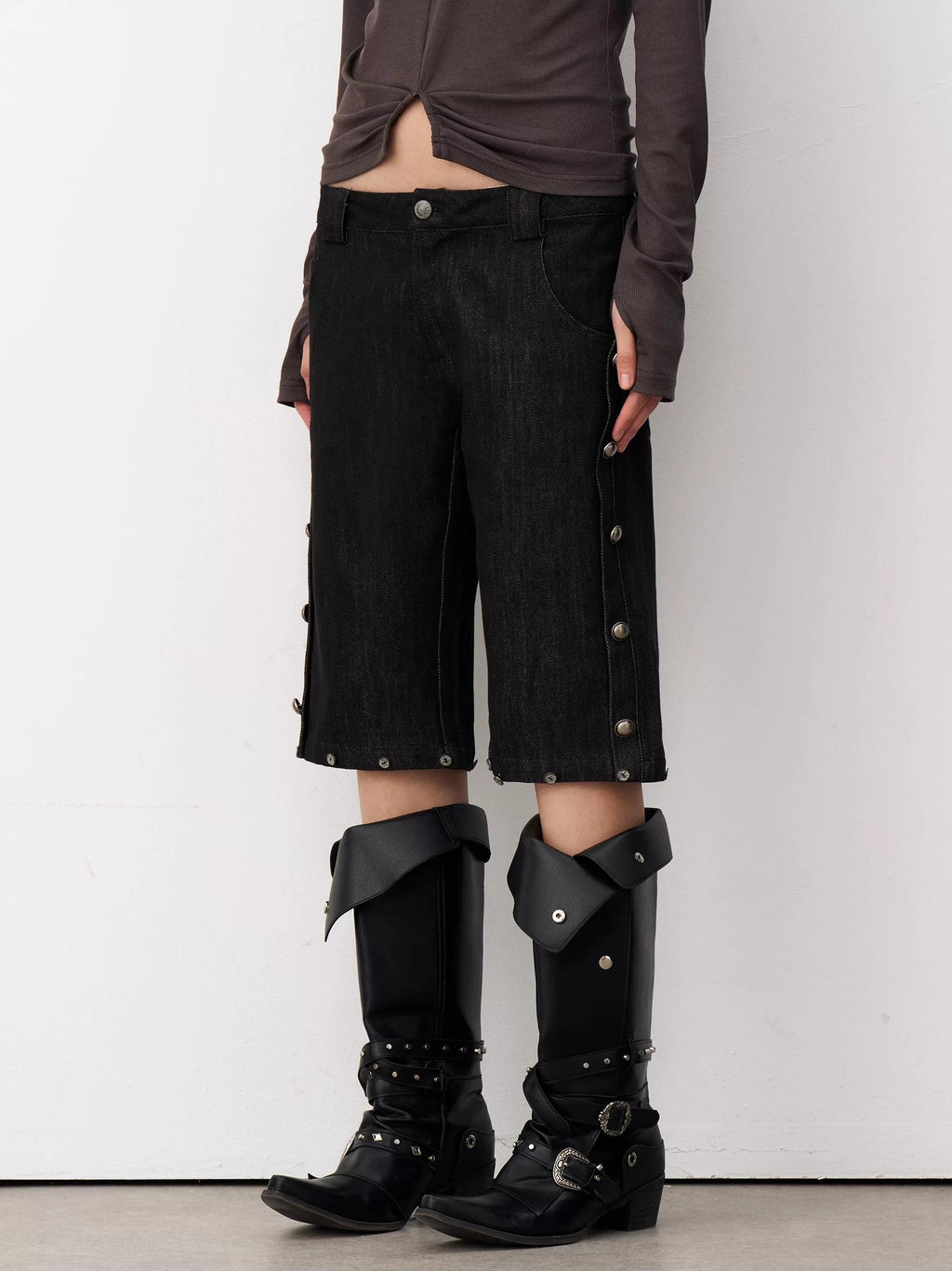 THELIGHT | LYCRA TENCEL PLUSH SHORTS【ID:TN00099】