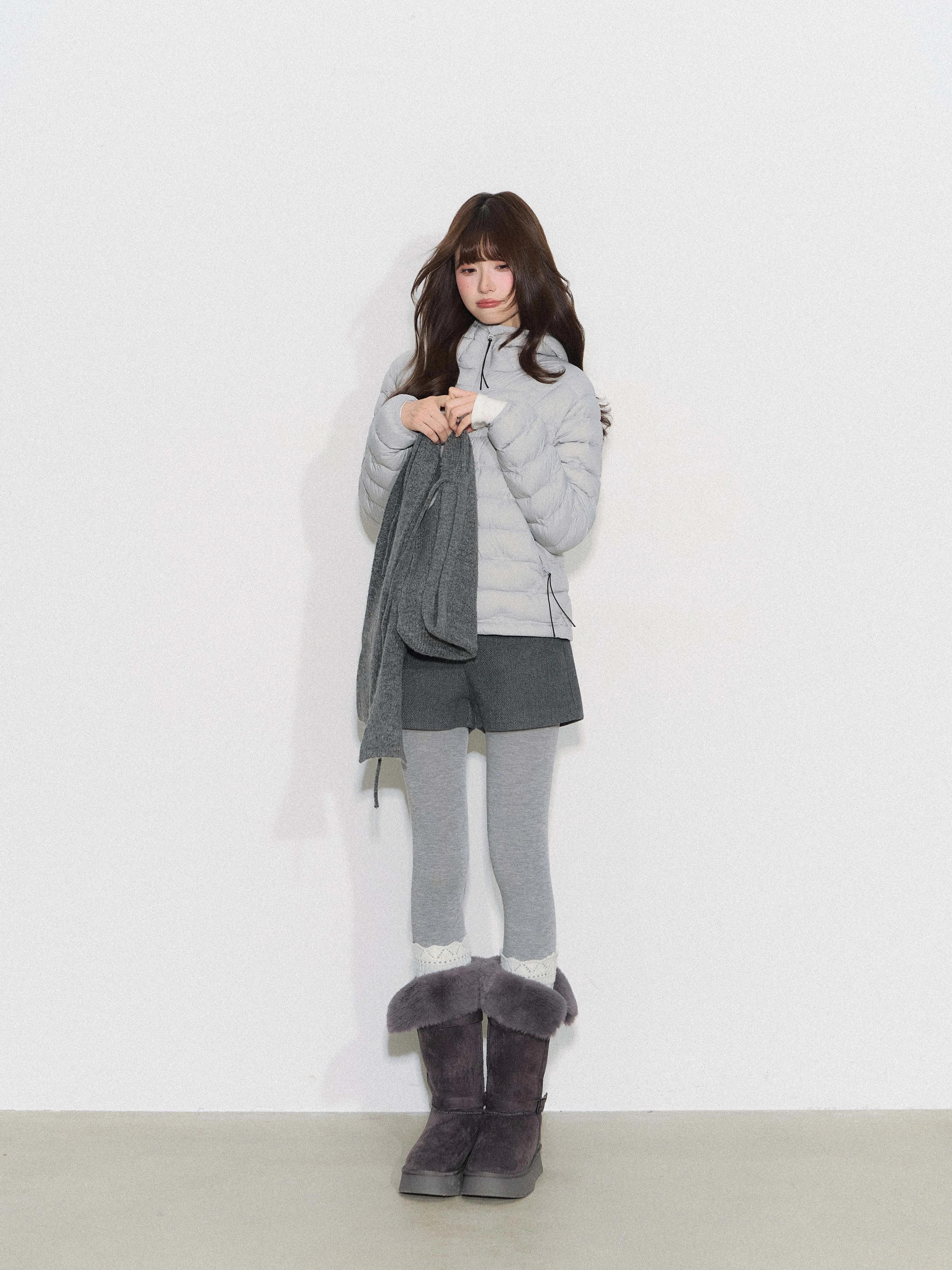 THELIGHT | LIGHTWEIGHT QUILTED HOODED JACKET【ID:TN00092】