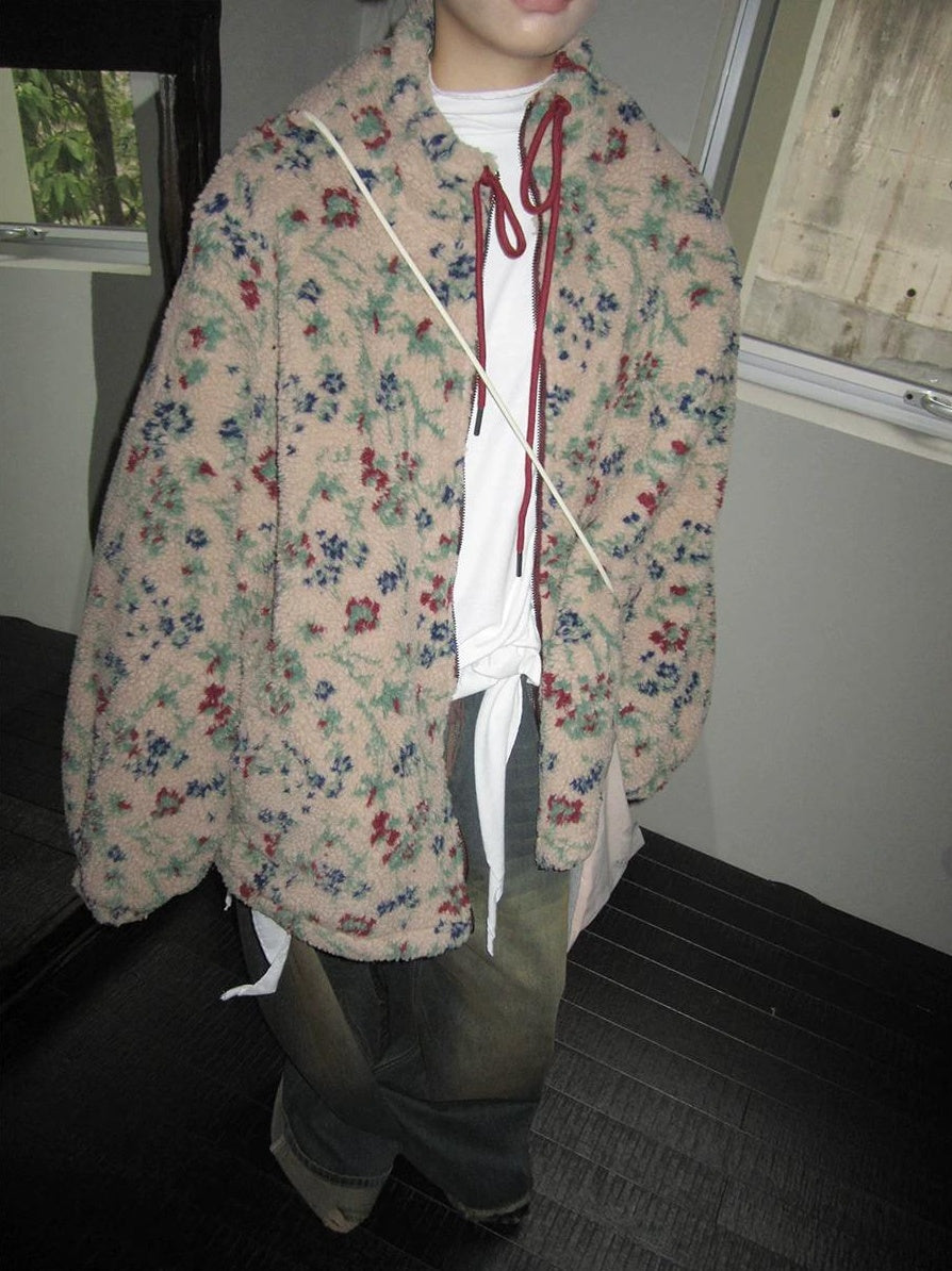 3months | RETRO PLUSH JACKET【ID:TN00050】