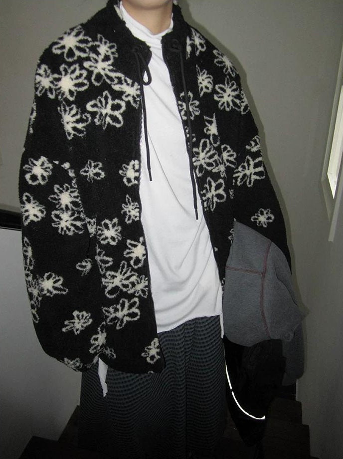 3months | RETRO PLUSH JACKET【ID:TN00050】