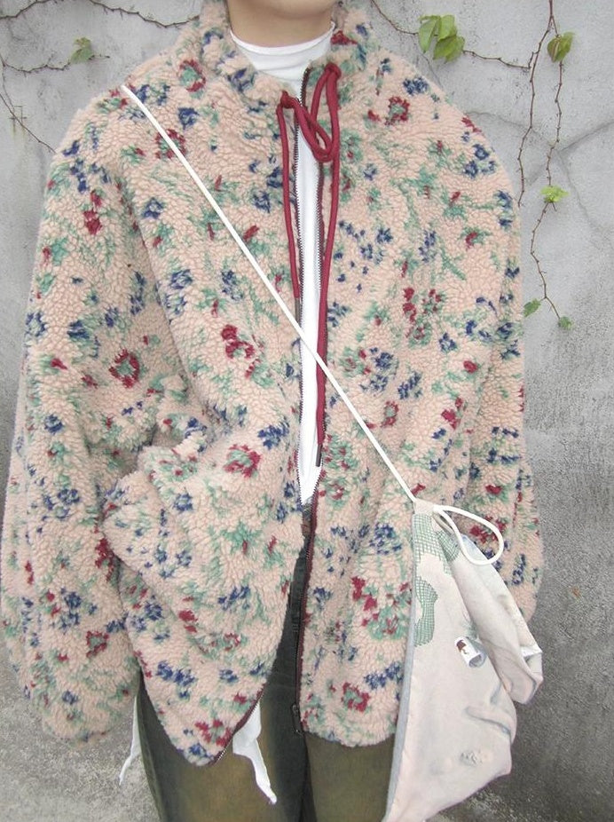 3months | RETRO PLUSH JACKET【ID:TN00050】