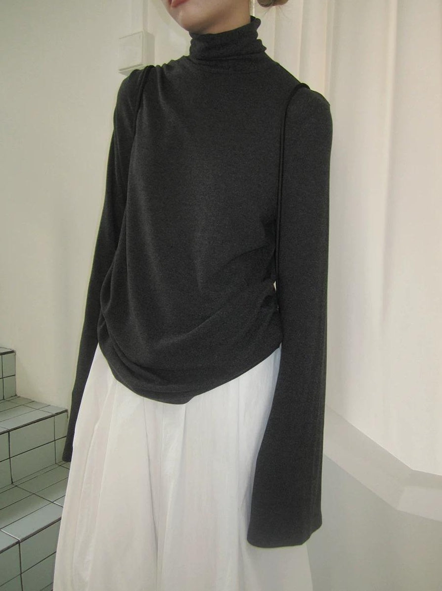 3months | CASUAL FLEECE HIGH NECK SWEATER【ID:TN00062】