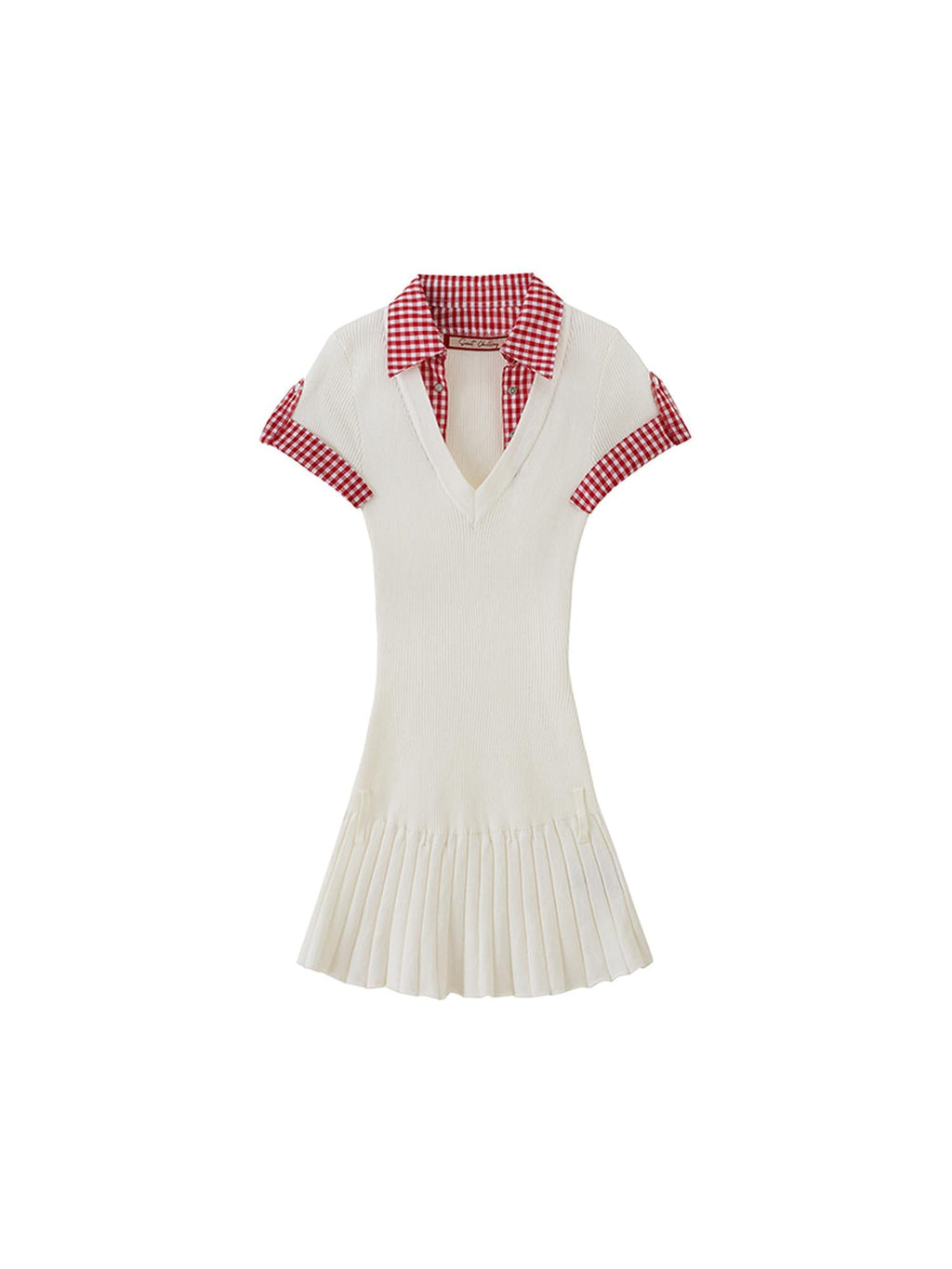 Summer Farmhouse Knit Dress With Western Belt Dresses