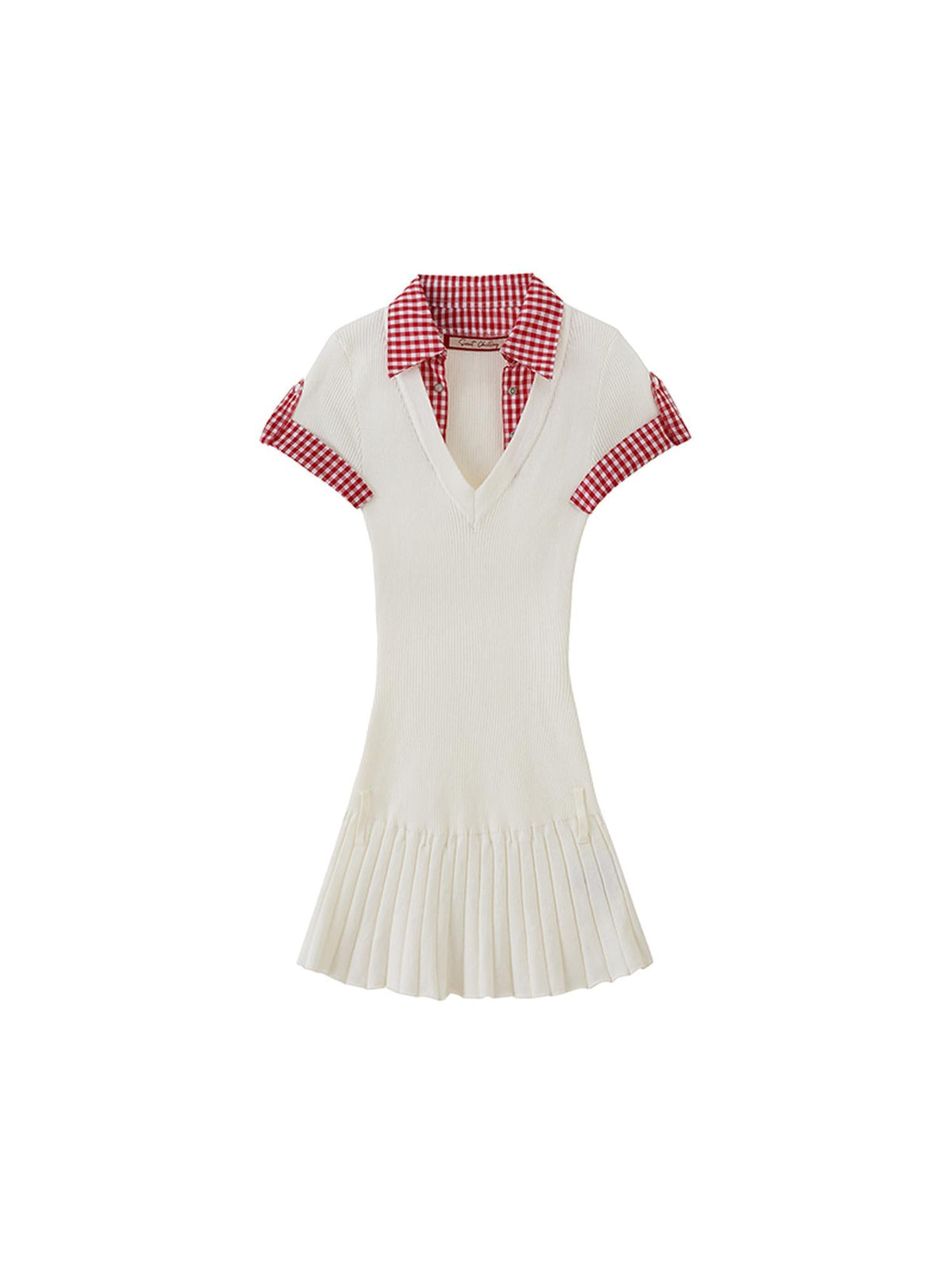 Summer Farmhouse Knit Dress With Western Belt Dresses