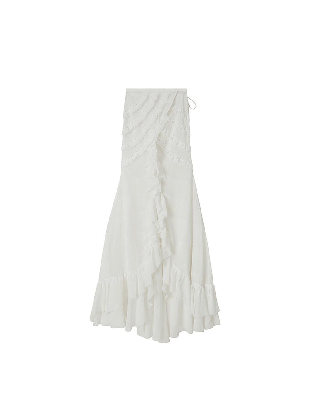 Embroidered Bodycon Waist Sashay Slit Maxi Dresses