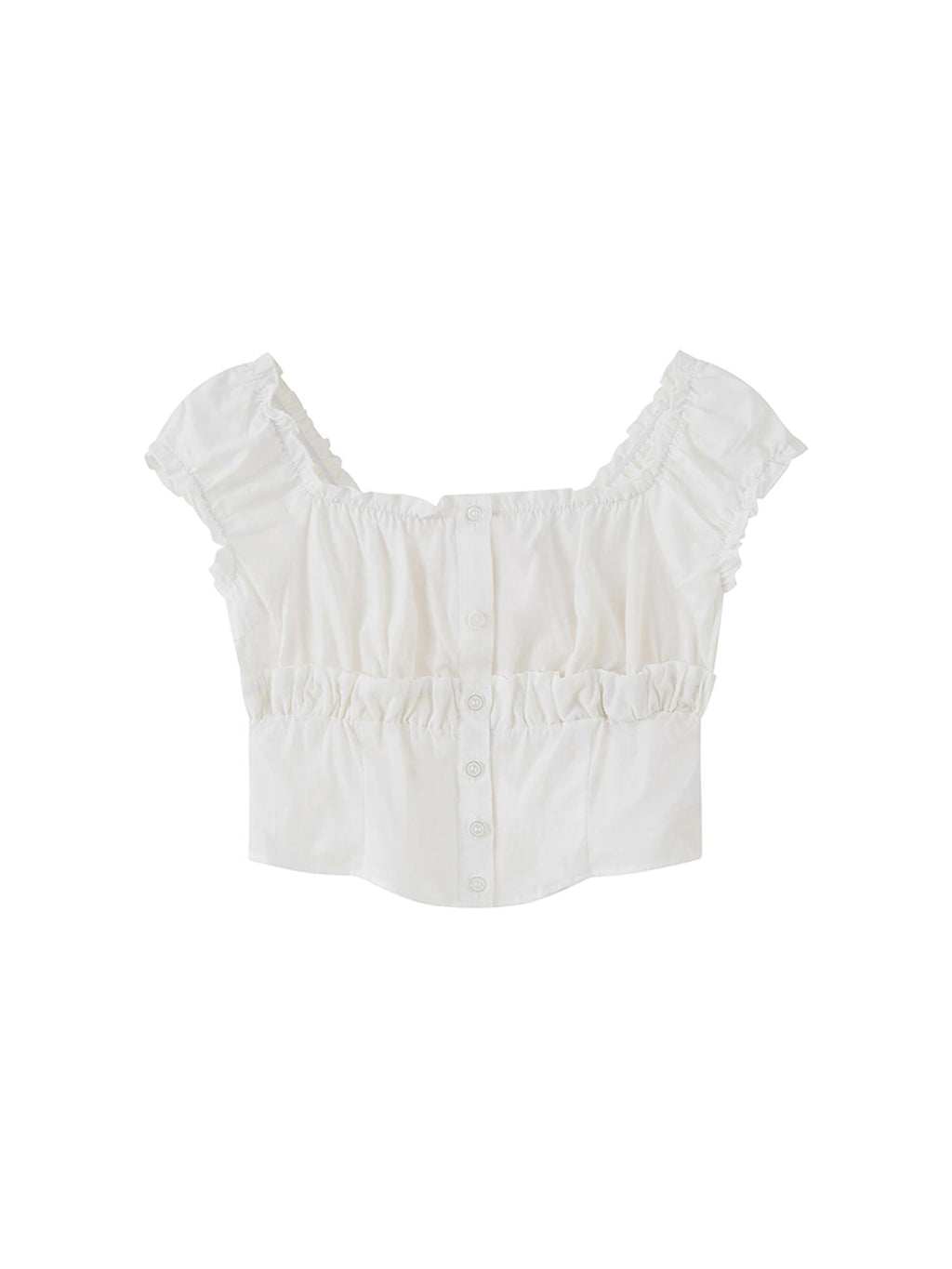 Summer Farmhouse Style High-Waist Shirt Vest Skirt Set