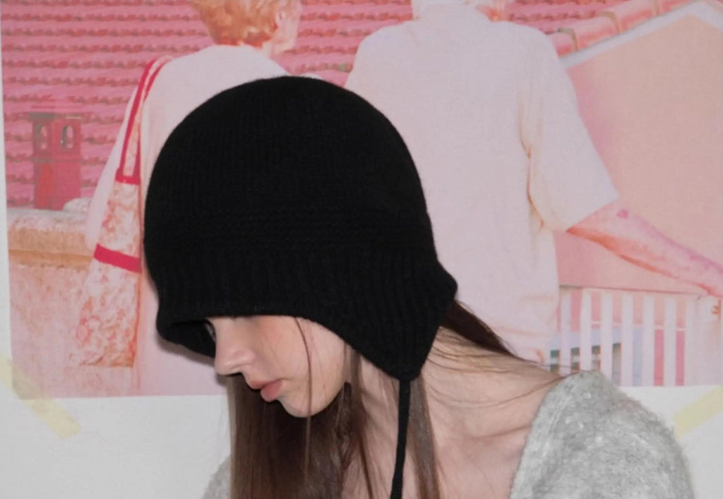 TRIA SELECT | WOOL KNIT BEANIE WITH POM POM【ID:TN00082】