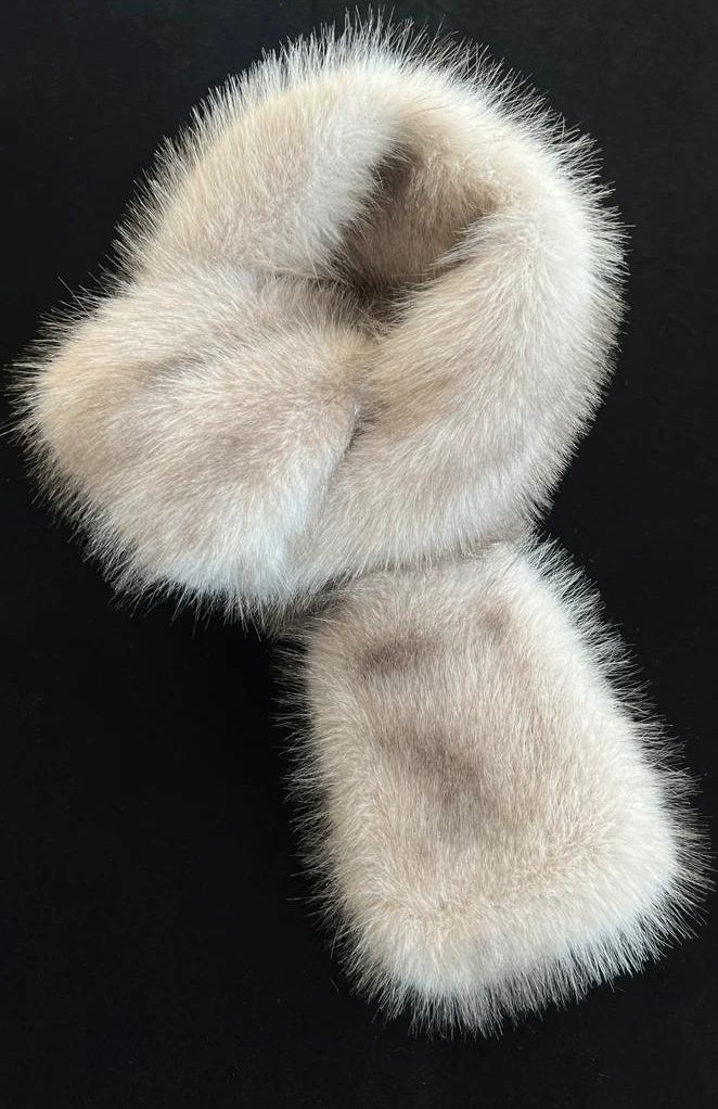 TRIA SELECT | TRENDY PLUSH SCARF WITH PATTERNS【ID:TN00078】