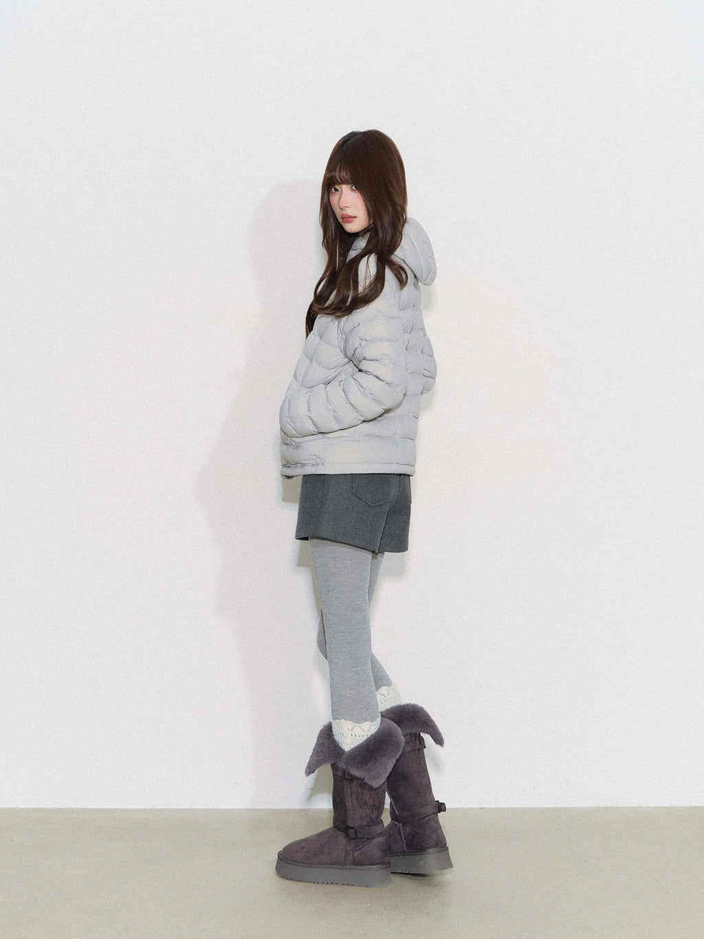 THELIGHT | LIGHTWEIGHT QUILTED HOODED JACKET【ID:TN00092】