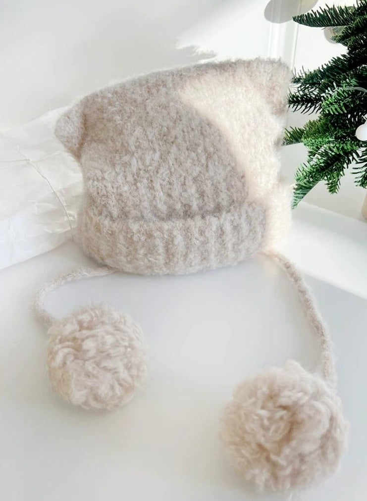 TRIA SELECT | WINTER KITTEN EARS KNIT HAT【ID:TN00084】