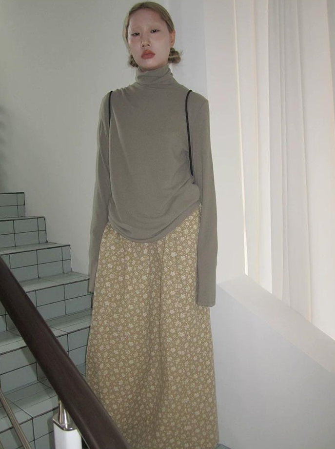3months | CASUAL FLEECE HIGH NECK SWEATER【ID:TN00062】